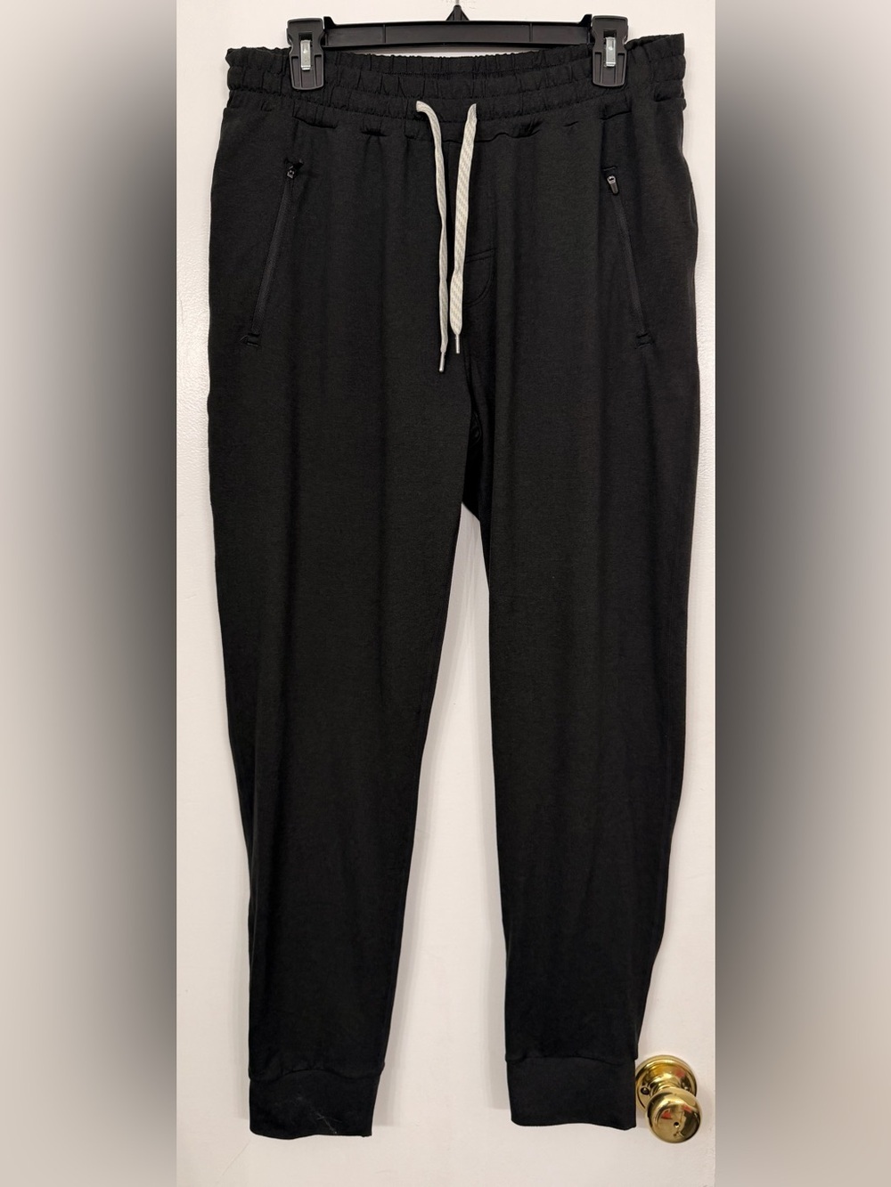 Vuori Ponto Performance Jogger Black Heather Size Large